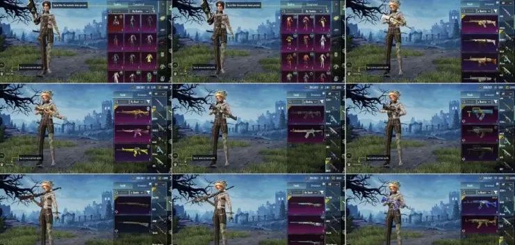 PGM521 Glacier M416 Level 2, 35 Outfits, Rename Card, AKM & UMP45 Skins, Sedan, Motorbike, Bus, Multiple Helmets & Bags (G)